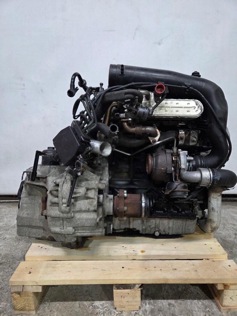 КПП автоматическая (АКПП) Volkswagen Touran 1 поколение 2004, 2.0 л., BKD, дизель, HFQ - фото №1