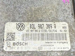 блок управления двигателем Volkswagen Passat B7 2013, 2.0 л., дизель, 03L907309R, 0281016674