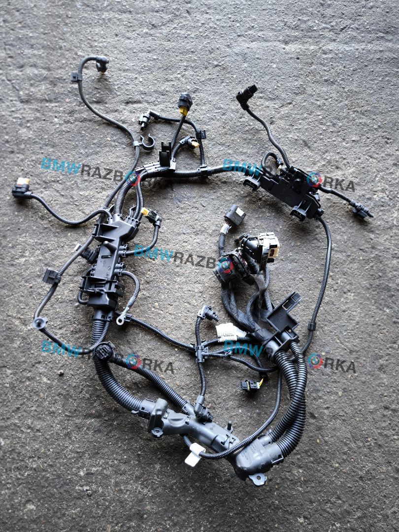 проводка двигателя BMW X3 G01 2018, 3.0 л., i, B58 B30 A, бензин, АКПП, внедорожник 5 дв., полный привод, правый руль, 12518699183, 8699183 - фото №1