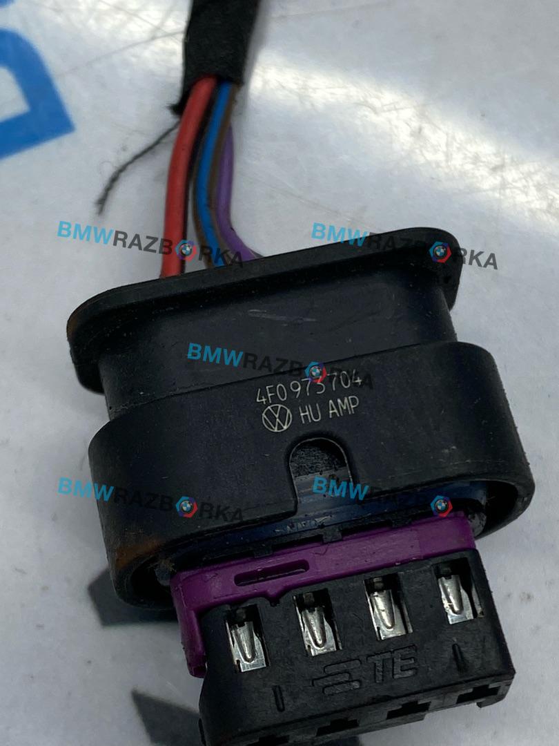 разъем (фишка) проводки Porsche Taycan 1 поколение 2022, электро, седан, полный привод, 4F0973704 - фото №1