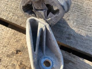 кронштейн глушителя BMW M5 F90 2019, 4.4 л., S63 B44 B, бензин, АКПП, седан, 7616850, 8582062