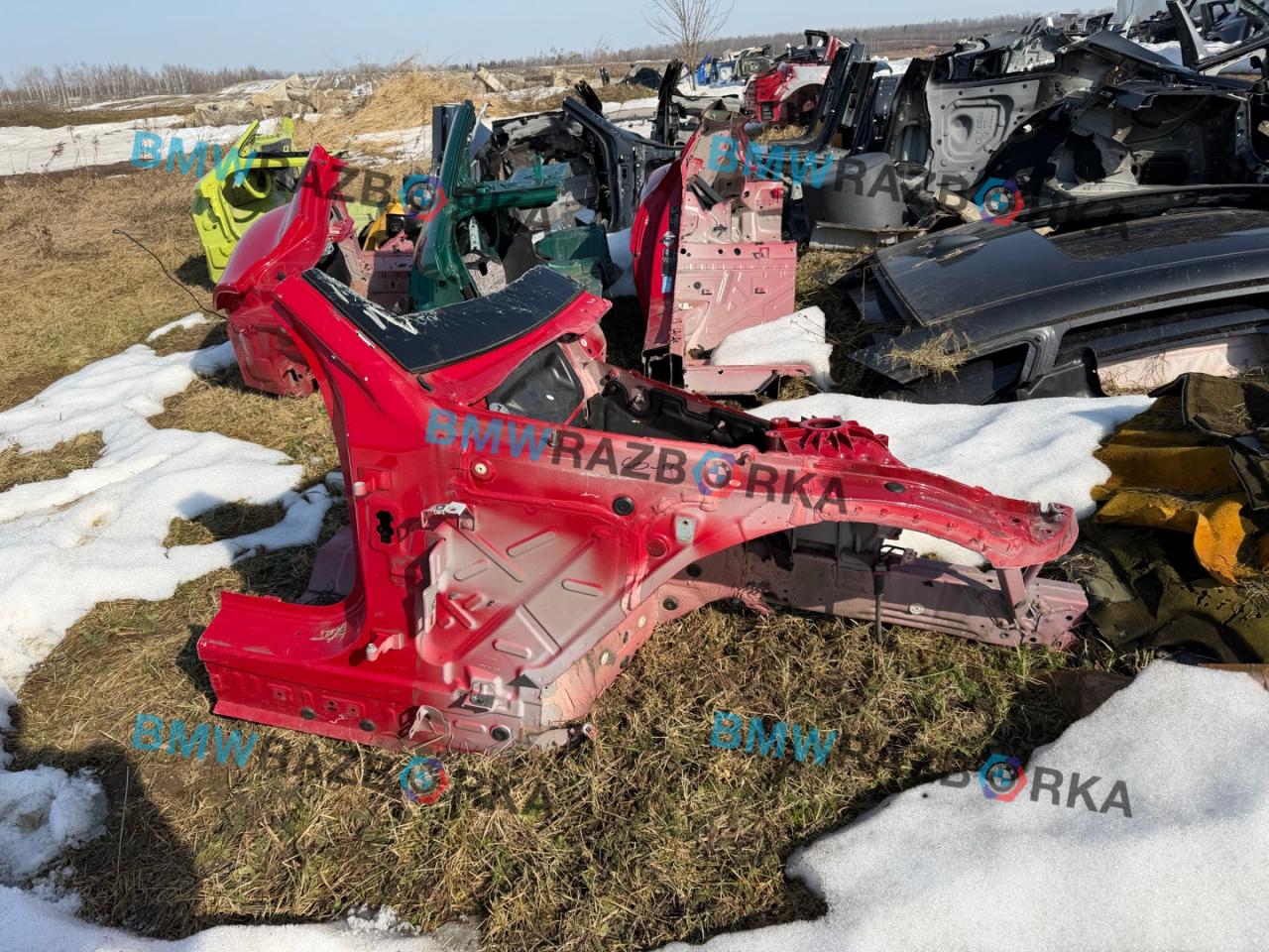 четверть передняя правая Toyota Supra 5 поколение A90 A90 2019, 3.0 л., бензин, АКПП, d05, купе, задний привод - фото №1