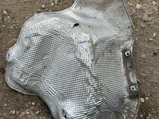 тепловой экран глушителя BMW M4 G82/G83 G82 2021, S58B30A, АКПП, полный привод, 8070514