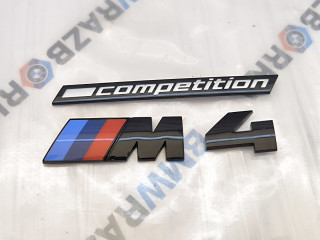 эмблема BMW M4 G82/G83 G82 2023, 3.0 л., S58B30A, бензин, купе, полный привод