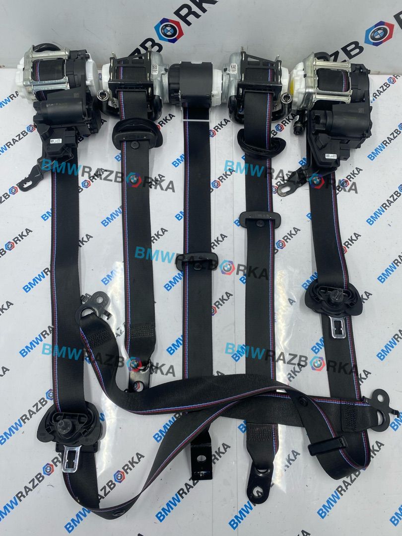 ремень безопасности комплект BMW X5 G05 2021, 3.0 л., бензин, АКПП, с27, внедорожник 5 дв., полный привод, правый руль, 8092009, 8092021, 8092035, 8092036, 8092122 - фото №1