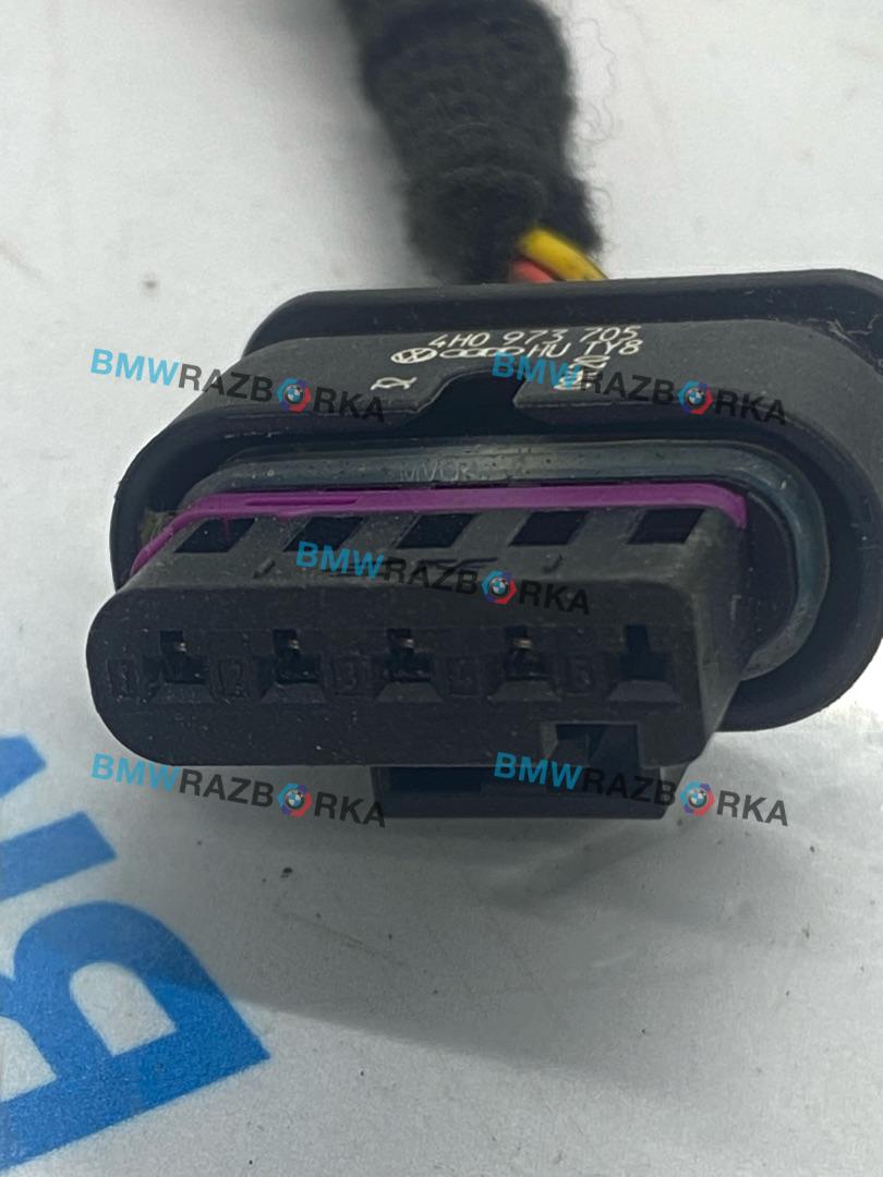 разъем (фишка) проводки Porsche Taycan 1 поколение 2022, электро, седан, полный привод, 4H0973705 - фото №1