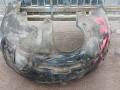 защита арок задняя левая (подкрылок) BMW 7 серия G11/G12 G11 2017, 4.0 л., дизель, x03 rubin-metallic black, седан, полный привод, 7340203 - фото №2