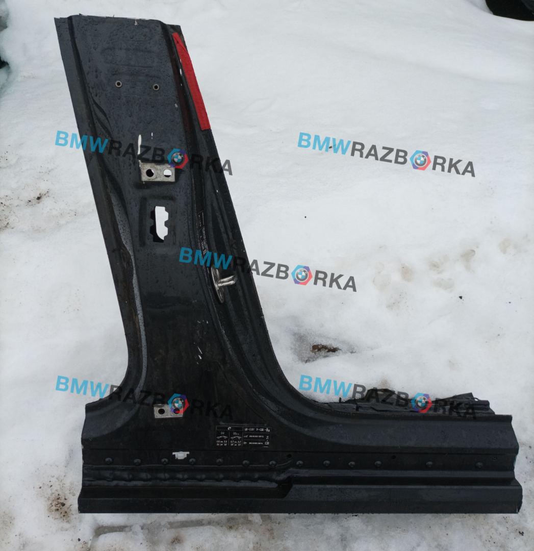 Стойка кузовная центральная правая Porsche Taycan 1 поколение 2022, электро, m7r, седан, полный привод - фото №1