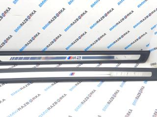 комплект накладок на пороги (внутренние) BMW M2 G87 2024, S58B30A, АКПП, купе, задний привод, 8082008