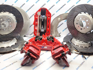 комплект тормозов BMW M2 G87 2024, 3.0 л., S58B30A, бензин, АКПП, купе, задний привод, 8093732, 8093712, 8093711, 7889664, 7889663, 7889662, 7889661, 8093731