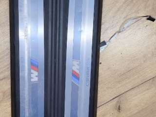 комплект накладок на пороги (внутренние) BMW 8 серия G14/G15 G14 2019, 4.0 л., дизель, АКПП, 475, кабриолет, полный привод, 8076665, 8076666, 51478076665, 51478076666