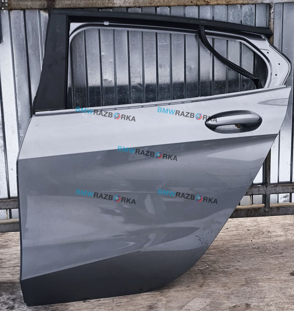 дверь задняя левая BMW 1 серия F40 2023, 1.5 л., B37 C15 A, дизель, skyscraper grau metallic (c4w), хетчбэк 5 дв., передний привод - фото №1