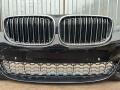 бампер передний BMW 7 серия G11/G12 G11 2017, 4.0 л., дизель, x03 rubin-metallic black, седан, полный привод - фото №2