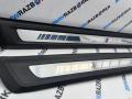 комплект накладок на пороги (внутренние) BMW M2 G87 2024, S58B30A, АКПП, купе, задний привод, 8082008 - фото №2