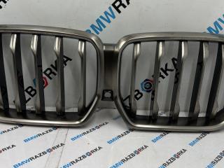 решетка радиатора BMW X6 G06 2020, 3.0 л., B57 D30 C, дизель, 7481387, 7481386