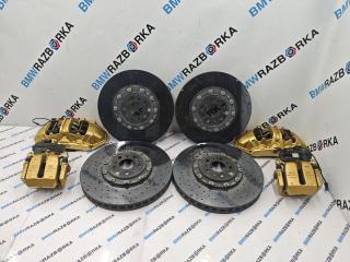 комплект тормозов BMW M3 G80/G81 G80 2023, S58B30A, АКПП, x1e, полный привод, 8093718, 8093817, 8093739, 8093740