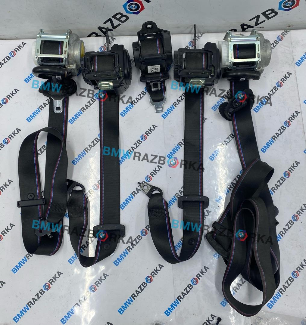 ремень безопасности комплект BMW M5 F90 2019, 4.4 л., S63 B44 B, бензин, АКПП, седан, полный привод, 8091955, 8092485, 8092486, 8091958, 8091948 - фото №1