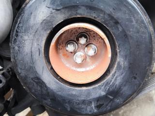 шкив коленвала BMW 5 серия G30/G31 G30 2017, 2.0 л., B47 D20 B, дизель, задний привод, правый руль, 8679073, 11238679073