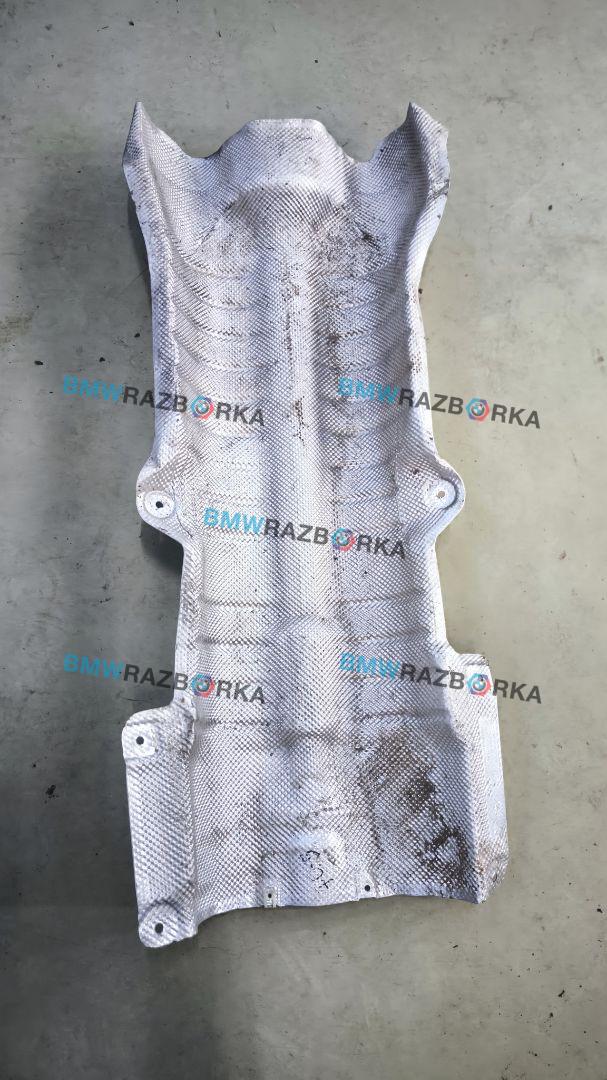 тепловой экран глушителя BMW 8 Gran Coupe G16 2022, 3.0 л., бензин, седан, задний привод, правый руль, 51487483487, 7483487 - фото №1