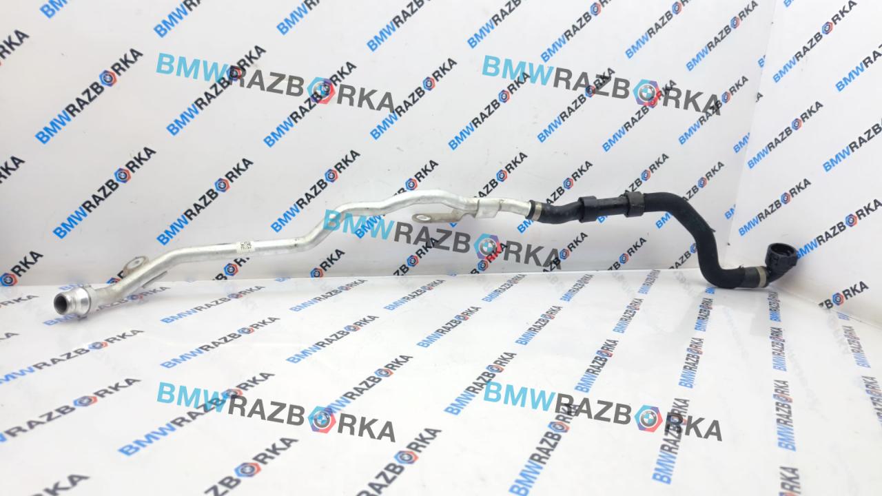 патрубок радиатора BMW M2 G87 2024, S58B30A, АКПП, купе, задний привод, 8096449, 17128096449 - фото №1