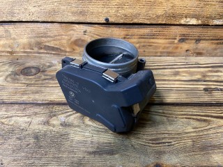 заслонка дроссельная BMW 5 серия E60/E61 [рестайлинг] E60 2007, 3.0 л., N53 B30 A, бензин, АКПП, седан, 13547556118, 7556118