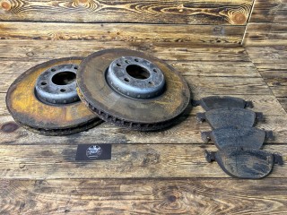 диски тормозные (комплект) BMW 7 серия F01/F02 F01 2009, 3.0 л., N57 D30 A, дизель, АКПП, седан