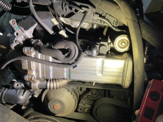 охладитель EGR / Радиатор EGR BMW 7 серия F01/F02 [рестайлинг] F01LCI 2013, 3.0 л., N57 D30 A, дизель, АКПП, седан, 11717822350, 7822350