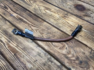 минусовой провод аккумулятора BMW 3 серия E46 [рестайлинг] E46/2 2004, 2.0 л., N46 B20 A, бензин, МКПП, купе, 12421724740, 1724740