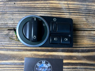 переключатель света Land Rover Range Rover 3 поколение L322 2004, 4.4 л., M62 B44, бензин, АКПП, внедорожник 5 дв., YUD000161