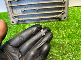 блок управления двигателем Ford Focus 2 поколение BK 2006, 1.4 л., ASDB, бензин, желтый, купе, передний привод, 7M51-12A650-AJA, S118934204