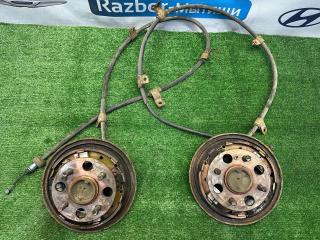 барабан тормозной Hyundai Getz 1 поколение 2005, 1.3 л., G4EA, бензин, МКПП, красный, передний привод