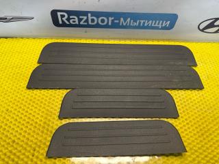 комплект накладок на пороги (внутренние) Hyundai Getz 1 поколение 2005, 1.3 л., G4EA, бензин, МКПП, красный, передний привод, 85885-1C000