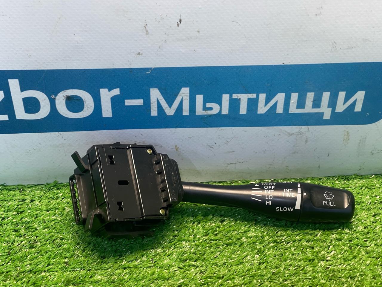 переключатель дворников Mitsubishi Lancer 9 поколение 2004, 1.6 л., 4G18, бензин, АКПП, пурпурный, седан, передний привод, 17D714 - фото №1