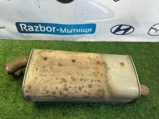 глушитель Ford Focus 1 поколение [рестайлинг] 2004, 1.6 л., бензин, МКПП, хетчбэк 5 дв.