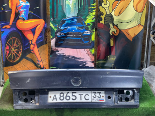 крышка багажника (дверь 3-5) BMW 5 серия E34 1991, 2.0 л., M50 B20, бензин, МКПП, седан, задний привод