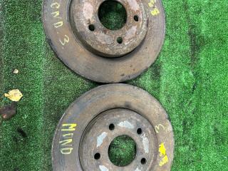 диски тормозные задние Ford Mondeo 3 поколение [рестайлинг] CA2 2006, 1.8 л., CGBA, бензин, МКПП, темно синий, седан