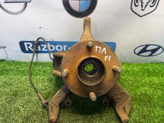 кулак поворотный левый Ford Focus 1 поколение [рестайлинг] 2003, 1.6 л., FYDA, бензин, МКПП, серебристый, седан