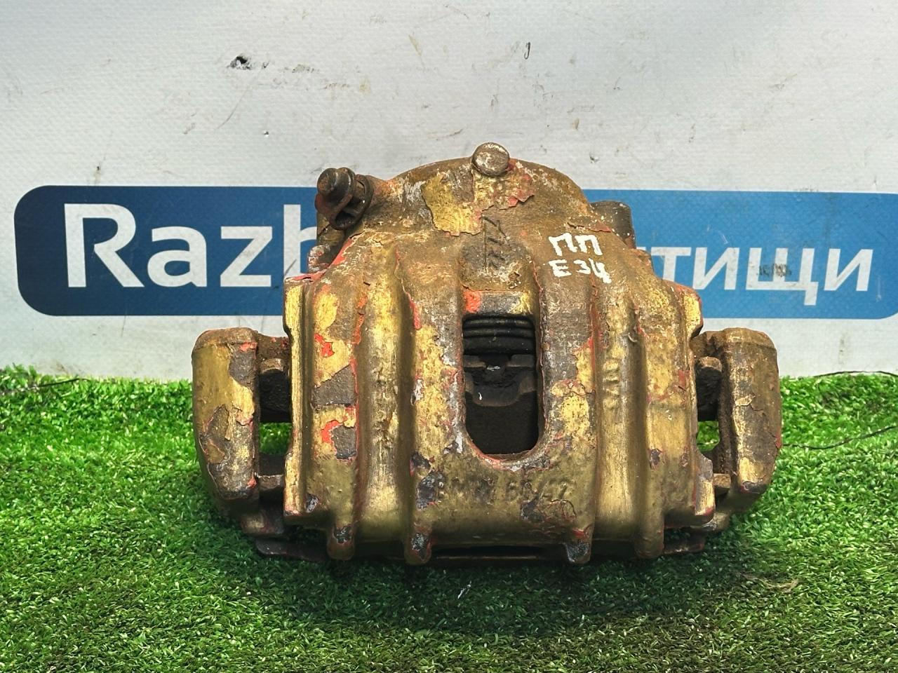 суппорт передний правый BMW 5 серия E34 1990, 2.0 л., M50 B20 TU, бензин, МКПП, седан - фото №1