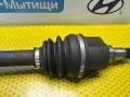 полуось передняя левая (приводной вал, ШРУС) Ford Focus 1 поколение [рестайлинг] 2004, 1.8 л., EYDC, бензин, МКПП, седан - фото №4