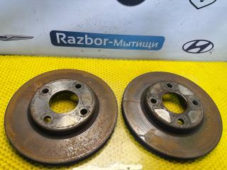 диски тормозные (комплект) Ford Focus 1 поколение [рестайлинг] 2004, 1.8 л., EYDC, бензин, МКПП, седан