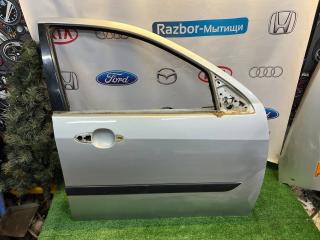 дверь передняя правая Ford Focus 1 поколение [рестайлинг] 2003, 1.6 л., FYDA, бензин, МКПП, серебристый, седан