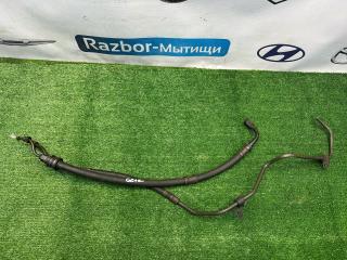 трубка гидроусилителя Hyundai Getz 1 поколение 2005, 1.3 л., G4EA, бензин, МКПП, красный, передний привод