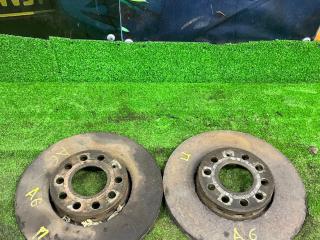 диски тормозные (комплект) Audi A6 4B/C5 4B5 2000, 2.4 л., ALF, бензин, АКПП, седан