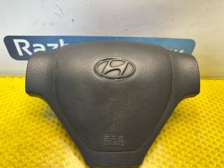 подушка безопасности водителя Hyundai Getz 1 поколение 2005, 1.3 л., G4EA, бензин, МКПП, красный, передний привод
