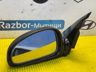 зеркало наружное левое Kia Magentis 1 поколение [рестайлинг] GD 2006, 2.5 л., G6BV, бензин, АКПП, черный, седан