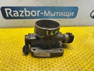 заслонка дроссельная Ford Focus 1 поколение [рестайлинг] 2004, 1.6 л., бензин, МКПП, хетчбэк 5 дв.