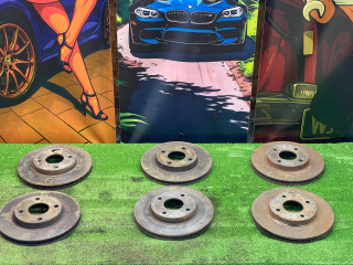 диски тормозные (комплект) Ford Focus 1 поколение [рестайлинг] CAK 2004, 1.6 л., CCA, бензин, МКПП, седан, передний привод