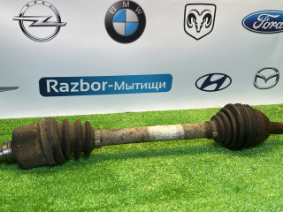 полуось передняя левая (приводной вал, ШРУС) Ford Focus 2 поколение BK 2006, 1.4 л., ASDB, бензин, желтый, купе, передний привод