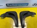 брызговик Hyundai Getz 1 поколение 2005, 1.3 л., G4EA, бензин, МКПП, красный, передний привод - фото №4