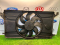 вентилятор радиатора Ford Focus 2 поколение BK 2006, 1.4 л., ASDB, бензин, желтый, купе, передний привод, 3M51-8C607-EC, 940002904 - фото №2